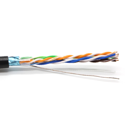 LSZH PVC Jacket Ftp Cat5e Ethernet Cable , Cat 5e Network Lan Cable Wire