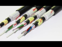 1KM 2KM 3KM आउटडोर ADSS फाइबर ऑप्टिक केबल ढीली ट्यूब FRP 12 24 48 72 96 144 कोर सिंगल मोड