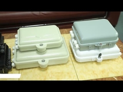 48 कोर ऑप्टिकल फाइबर स्प्लिट बॉक्स क्षैतिज प्रकार जलरोधक