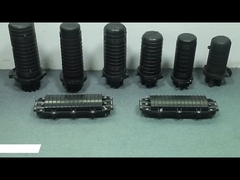 गुंबद प्रकार ABS सामग्री दूरसंचार उपकरण के लिए फाइबर ऑप्टिक स्प्लिस क्लोजर