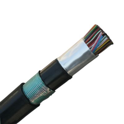 double armored 1-500 Pair Pair 0.5mm 0.4mm 0.6mm HYAT HYAC HYA Armoured Jelly Filled Cat3 Telephone Cable