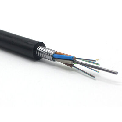 GYTS GYTA53-24B1 Fiber Optic Cable CE Certified for Underground with Steel Tape Armor & LSZH Sheath