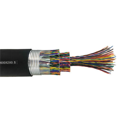 Copper Wire Telecommunication Wire Outdoor Telephone Cables 500 600 1200 pair