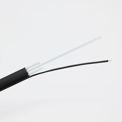 1 Core Tight-buffered Toneable SST.T Fibre Optical Cables Self-Supporting Cable 24awg Copper Wire