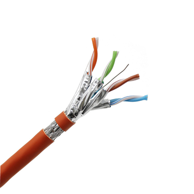 उच्च गति Cat8 ईथरनेट केबल RJ45 नेटवर्क 25/40Gbps 2000MHz राउटर कंप्यूटर PS4 मल्टीमीडिया उपकरण के लिए उपयुक्त