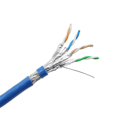 थोक उच्च गति Cat8 ईथरनेट केबल 22awg 40gbps 2000mhz Rj45 SSTP Cat8 केबल फैक्टरी