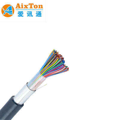 2-200 जोड़े CAT3 CAT5 मल्टी जोड़ी टेलीफोन केबल बख्तरबंद 0.4 मिमी 0.5 मिमी 0.6 मिमी तांबा
