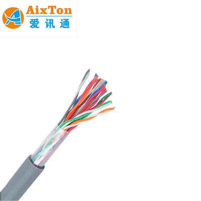 15 30 25 20 10 80 150 जोड़ी 0.4 भूमिगत टेलीफोन केबल 26awg आउटडोर जेली बख्तरबंद केबल CAT3 केबल टेलीफोन