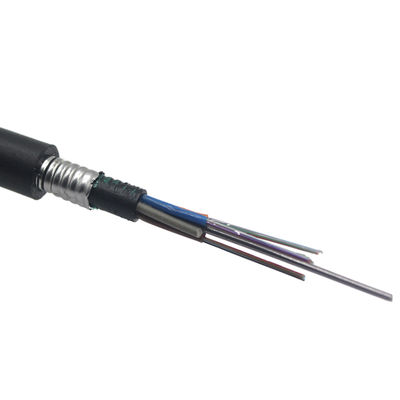 डबल शीथ आर्मर्ड एंटी रोडेंट 12 24 48 कोर GYTA53 फाइबर ऑप्टिक केबल