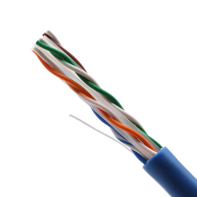Manufacture UTP Cat6 Network Cable Indoor Use 23 Awg Copper 1000ft Lan Cat6 Utp Cable CPR Cca