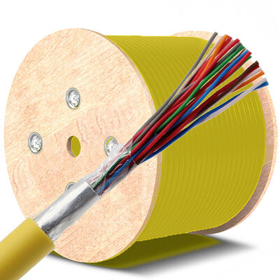 23AWG 24AWG Cat5e इनडोर/आउटडोर टेलीफोन केबल Cat3 UTP LSZH कम्युनिकेशन केबल