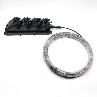 आईपी68 फाइबर एमएसटी मल्टीपोर्ट सर्विस टर्मिनल बॉक्स एरियल माउंटेड फाइबर ऑप्टिक टर्मिनल बॉक्स 2 से 12 कोर ऑप्टिटैप कनेक्टर के लिए