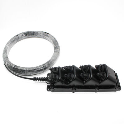 8 पोर्ट ऑप्टी-टैप एलसी एससी एमएसटी मल्टीपोर्ट सर्विस टर्मिनल बॉक्स फ्लैट केबल के साथ