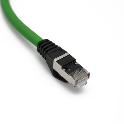 20m IP67 M12 X-Coded to RJ45 Patch Ethernet Network Cable Sf/UTP Shielded Cat5e 