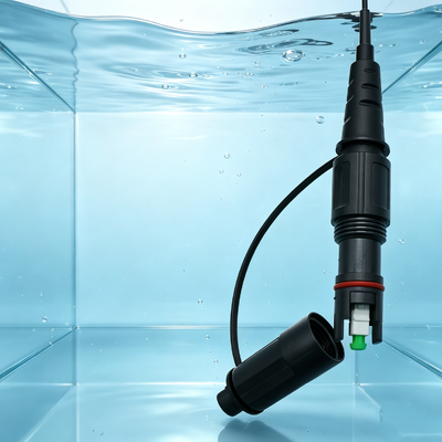Real Fiber Optic New Design Mini Corning Outdoor Waterproof IP67 Patch Cord CPRI RRU FTTA Fast Assembly SC APC Connector