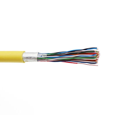 कैट3 आउटडोर टेलीफोन केबल 100 जोड़ी 200 जोड़ी 24awg तांबा LSZH जैकेट