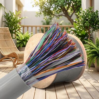 100 200 pairs 15 30 25 20 10 80 150 pair 0.4 underground telephone cable 26awg outdoor jelly armoured cable cat3 cable telephone